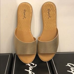 Desmond metallic flats